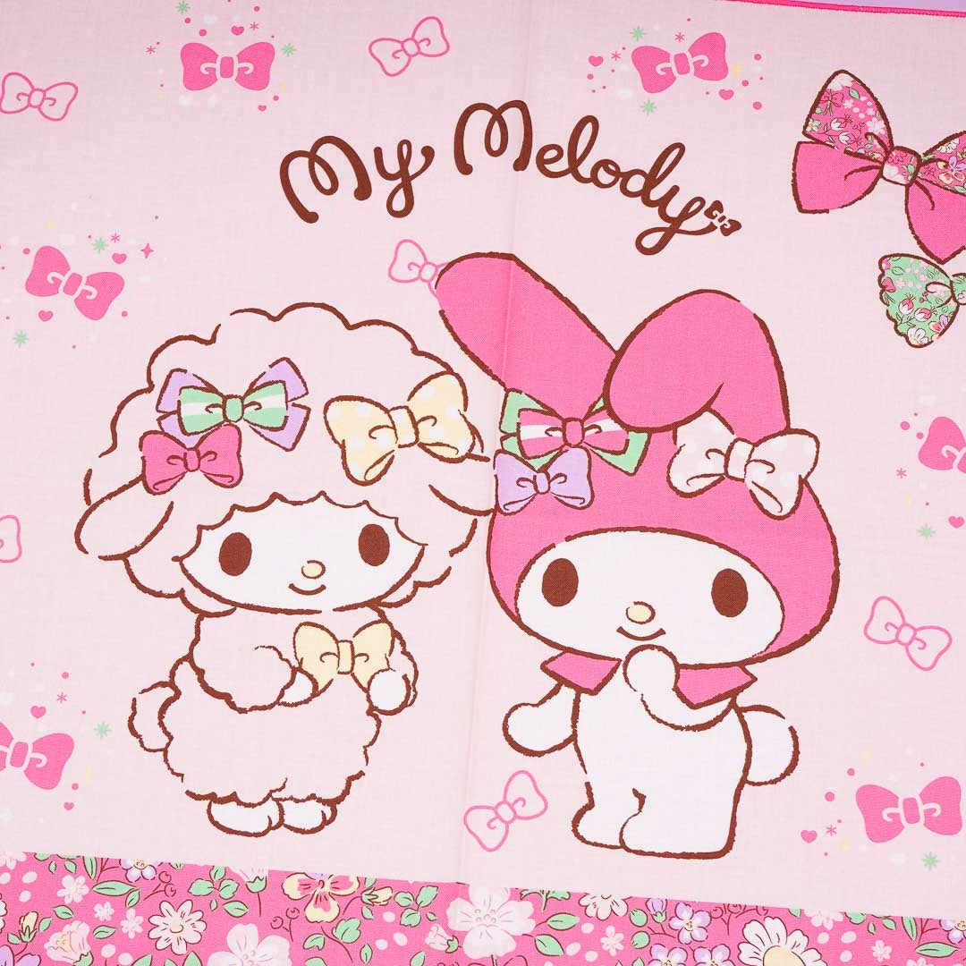 My Melody Flowery Ribbon Napkin