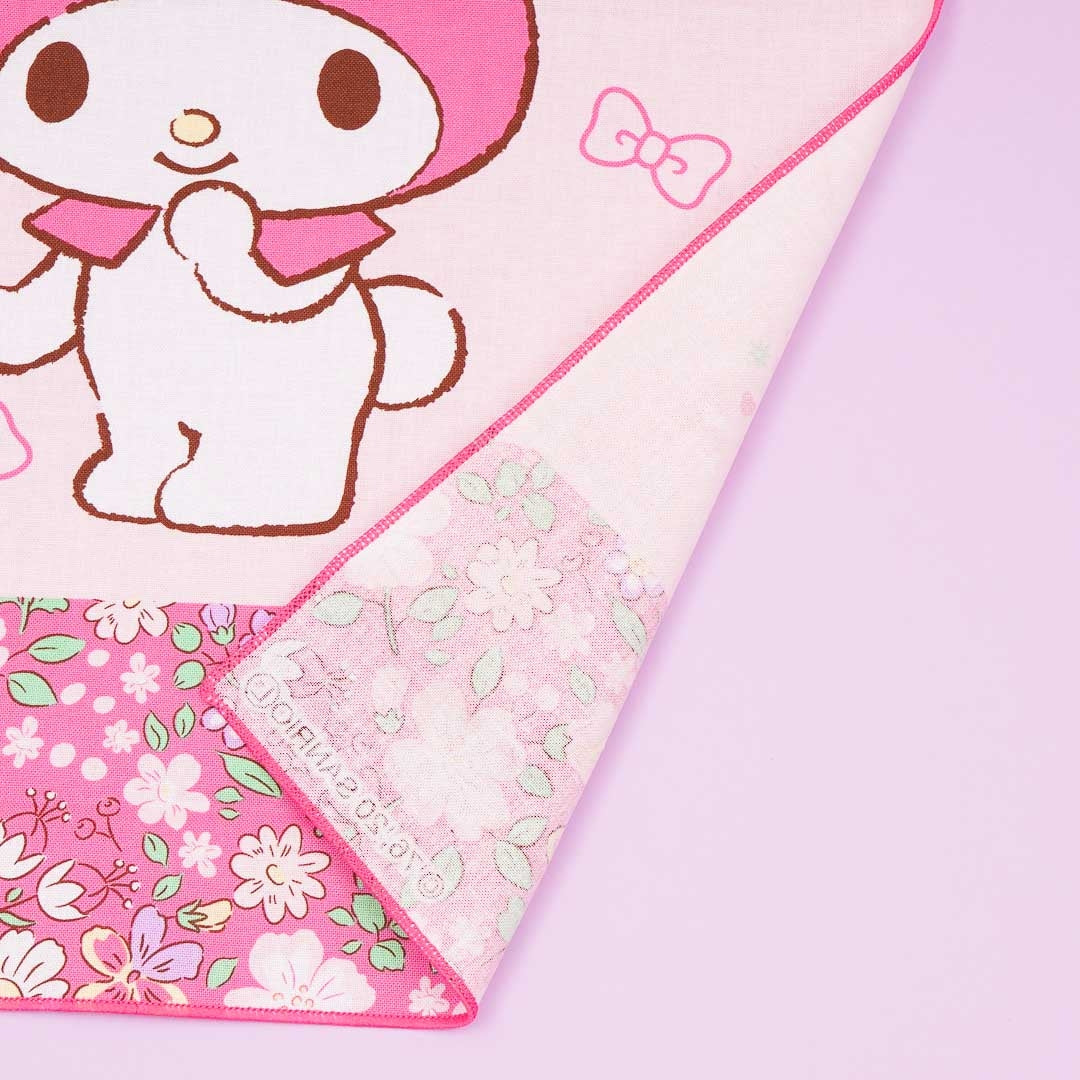 My Melody Flowery Ribbon Napkin