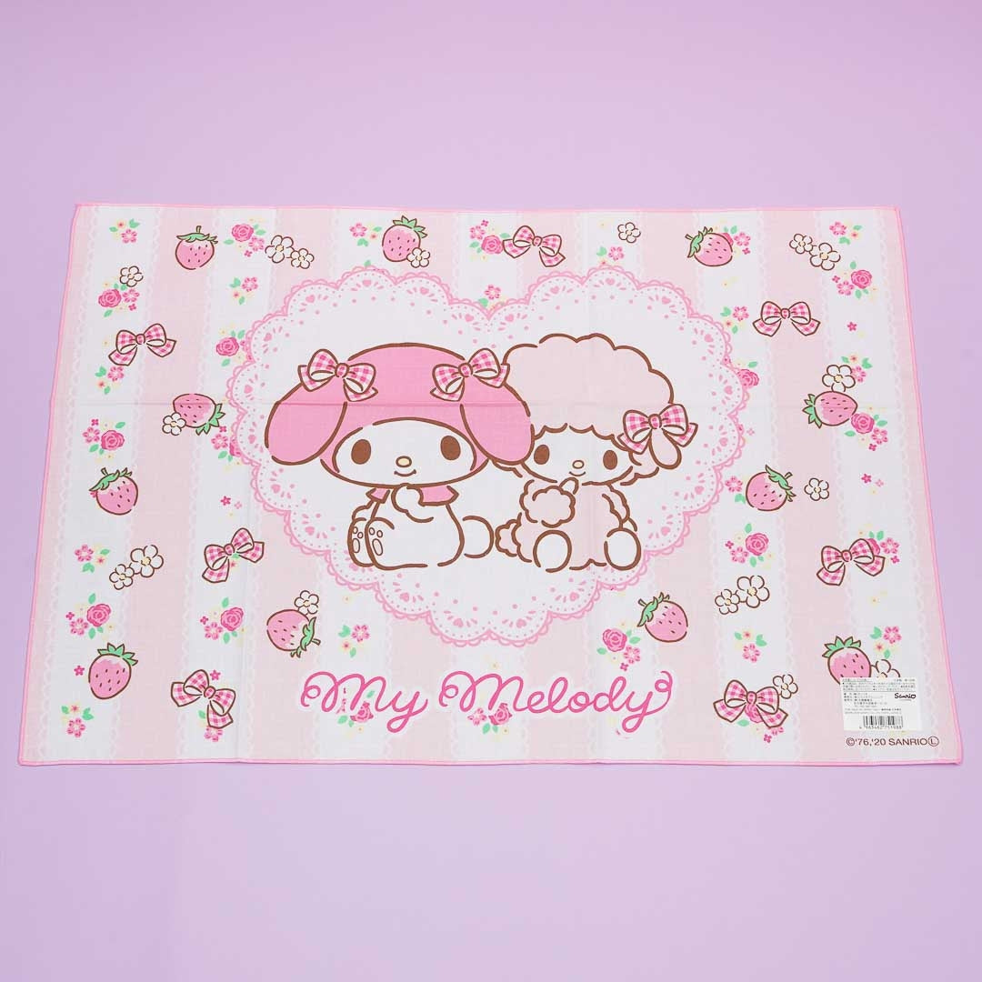 My Melody x My Sweet Piano Strawberry Placemat
