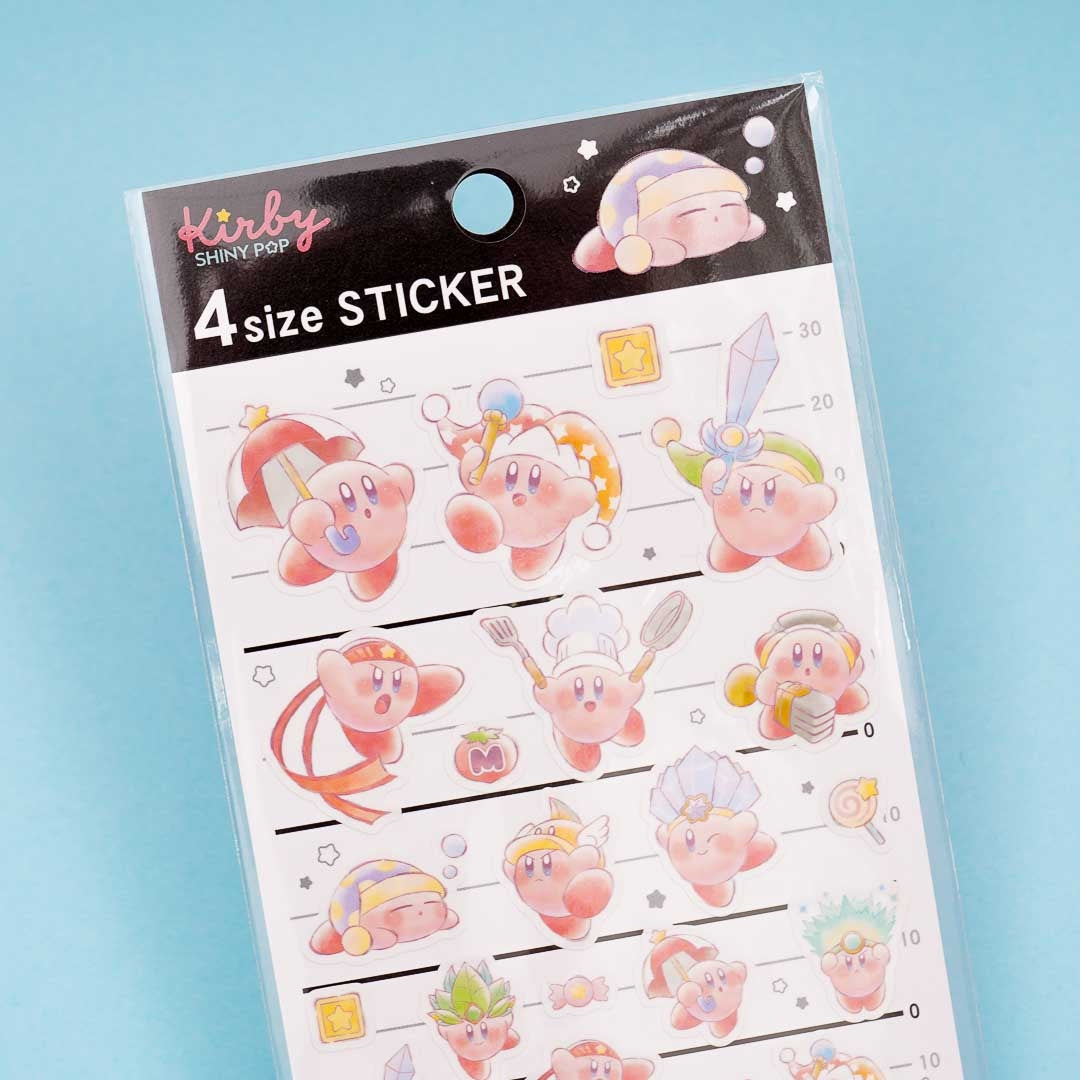 Kirby’s Dream Land 4 Size Sticker Sheet