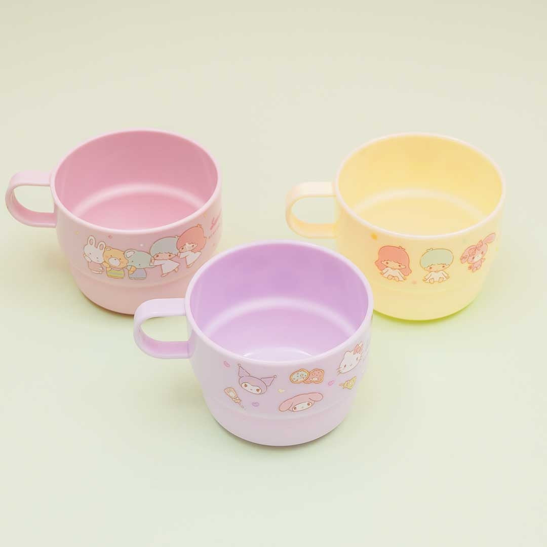 Sanrio Characters Stackable Drinking Cup Set - 3 pcs