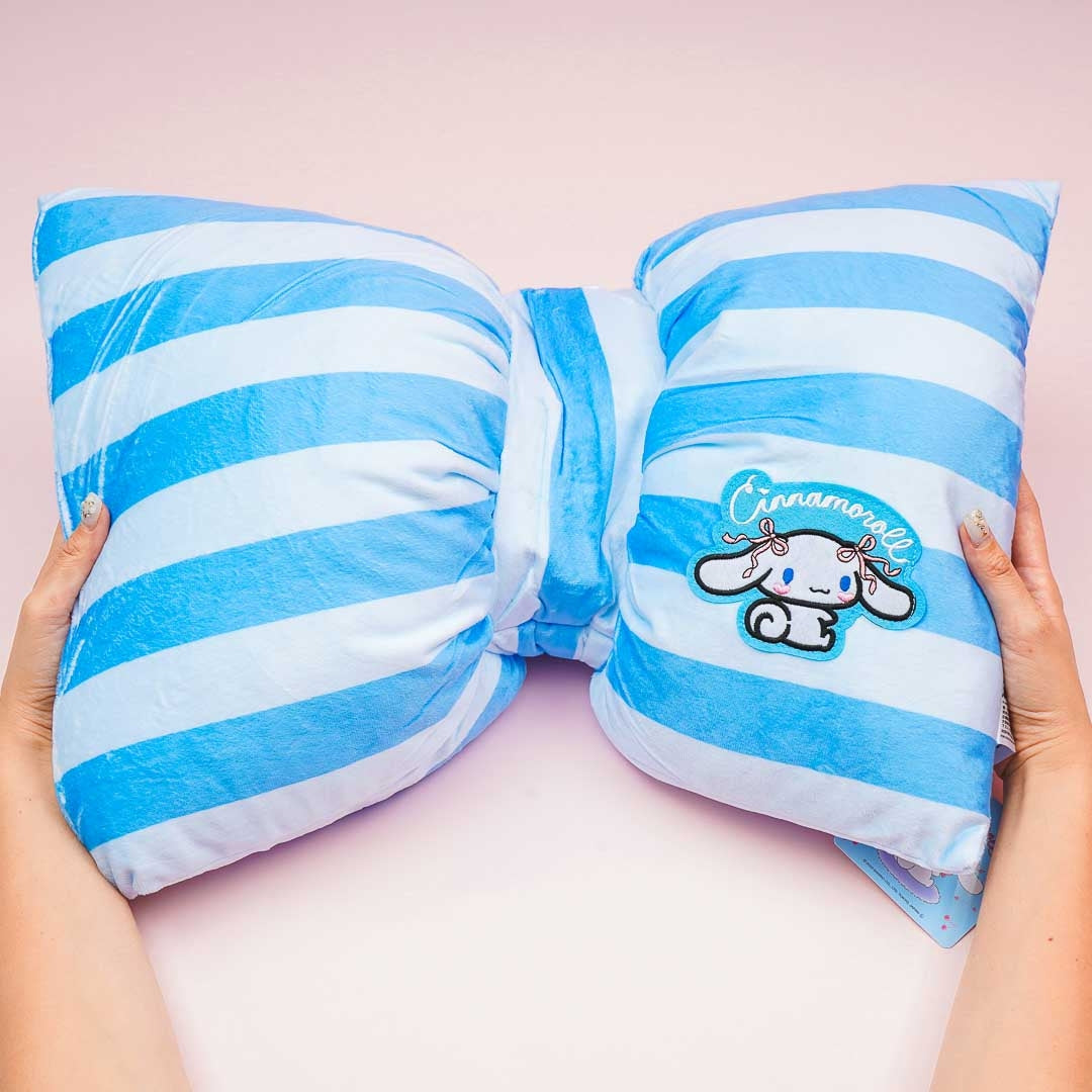 Cinnamoroll Striped Bow Cushion