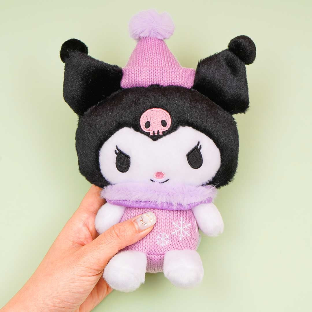 Kuromi Winter Plushie - Medium