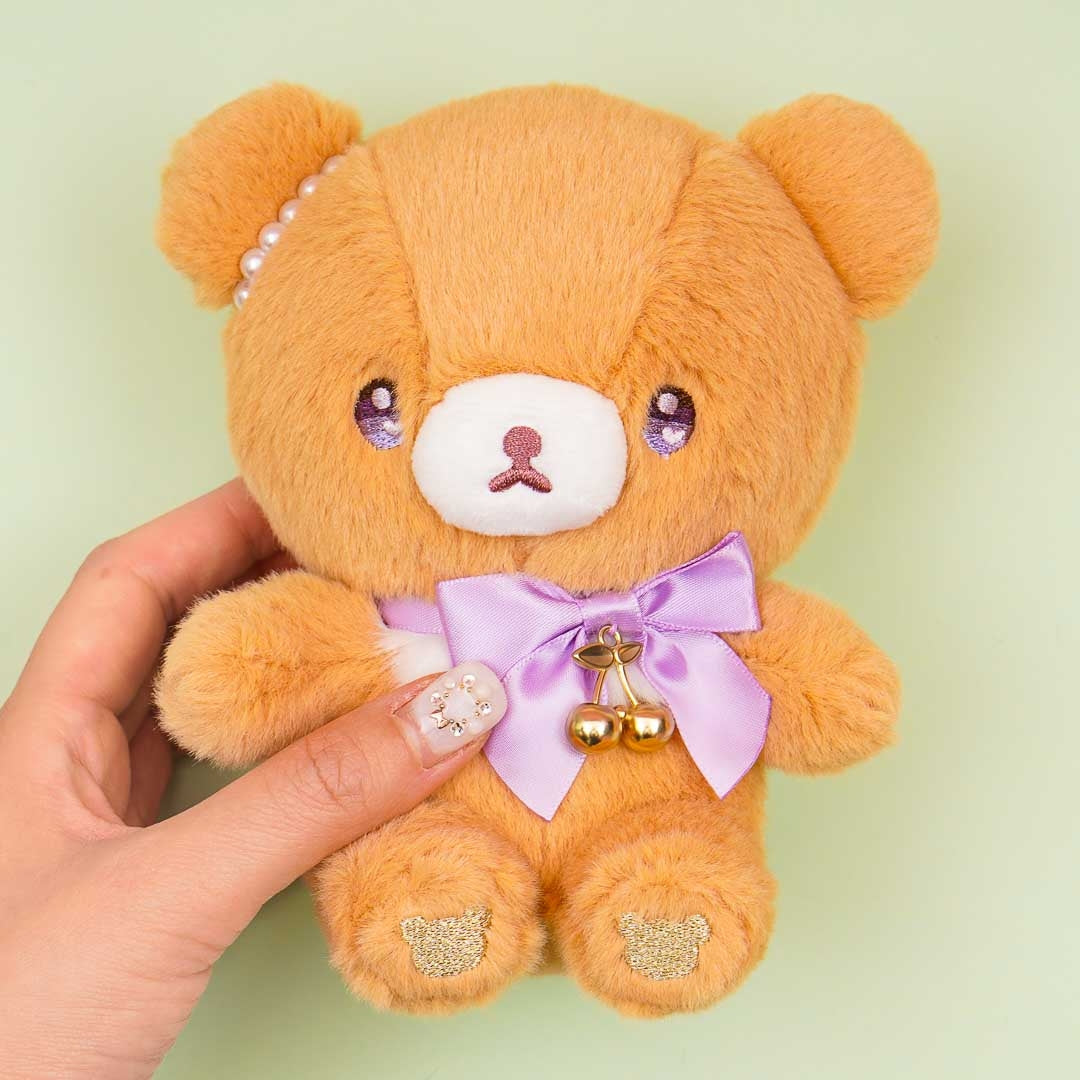 Chairoikoguma Jewel Cherry Plushie - Medium
