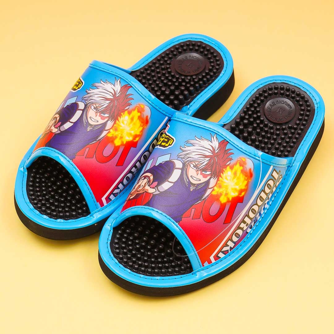 My Hero Academia Acupressure Sandals - Blue / Medium