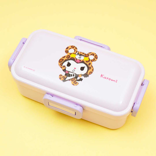 Kuromi Cheetah Rock Rectangular Bento