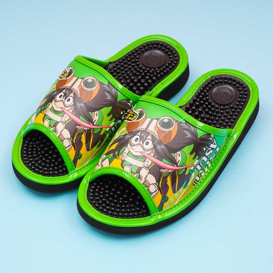 My Hero Academia Acupressure Sandals - Light Green / Medium