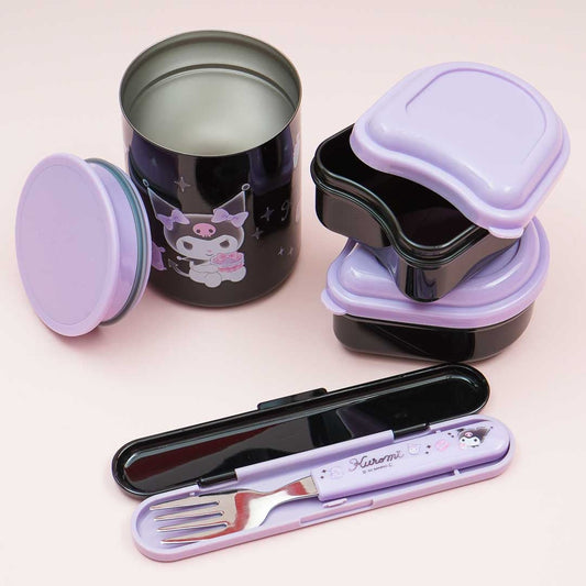 Kuromi Stainless Thermal Lunch Box Set