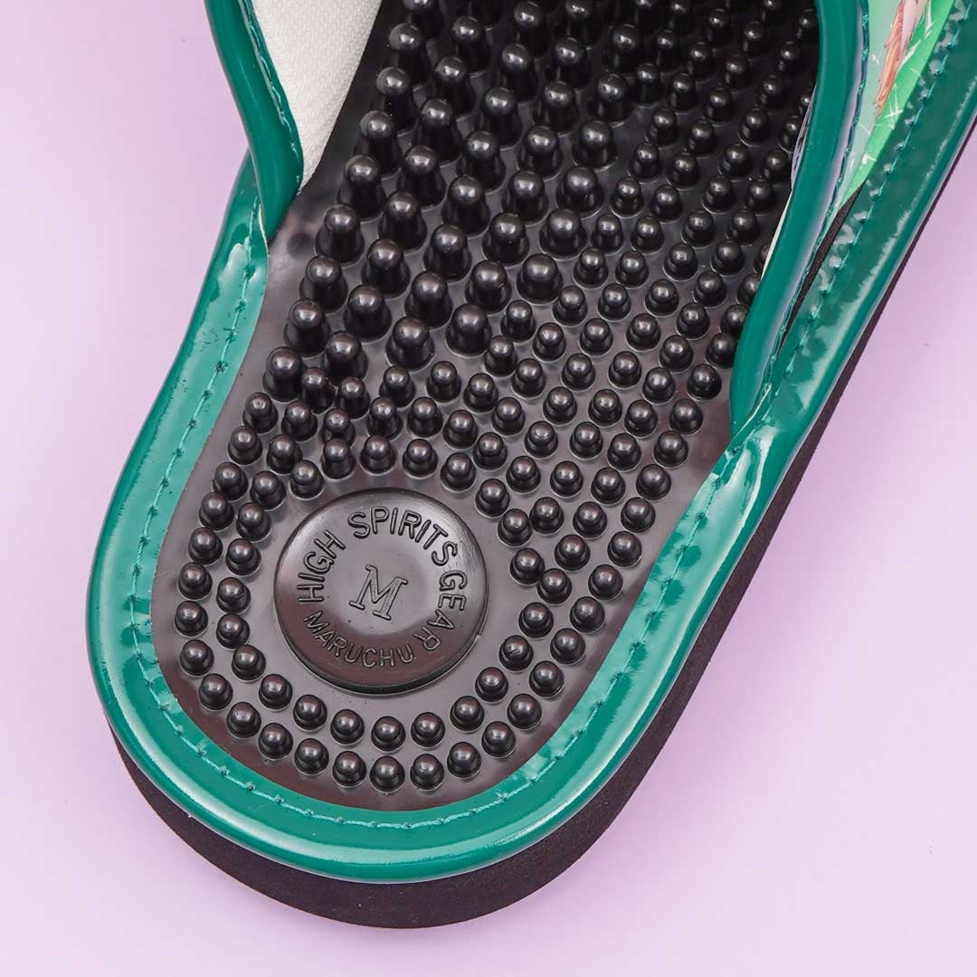 Tokyo Revengers Acupressure Sandals - Green / Medium