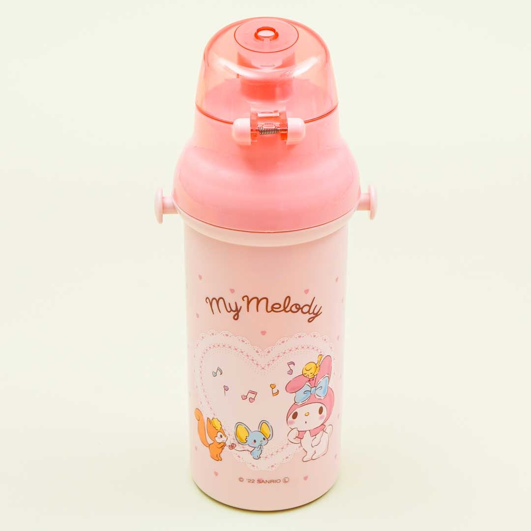 My Melody Piano Recital One-Push Water Bottle