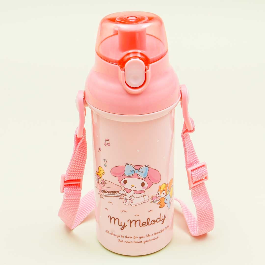 My Melody Piano Recital One-Push Water Bottle