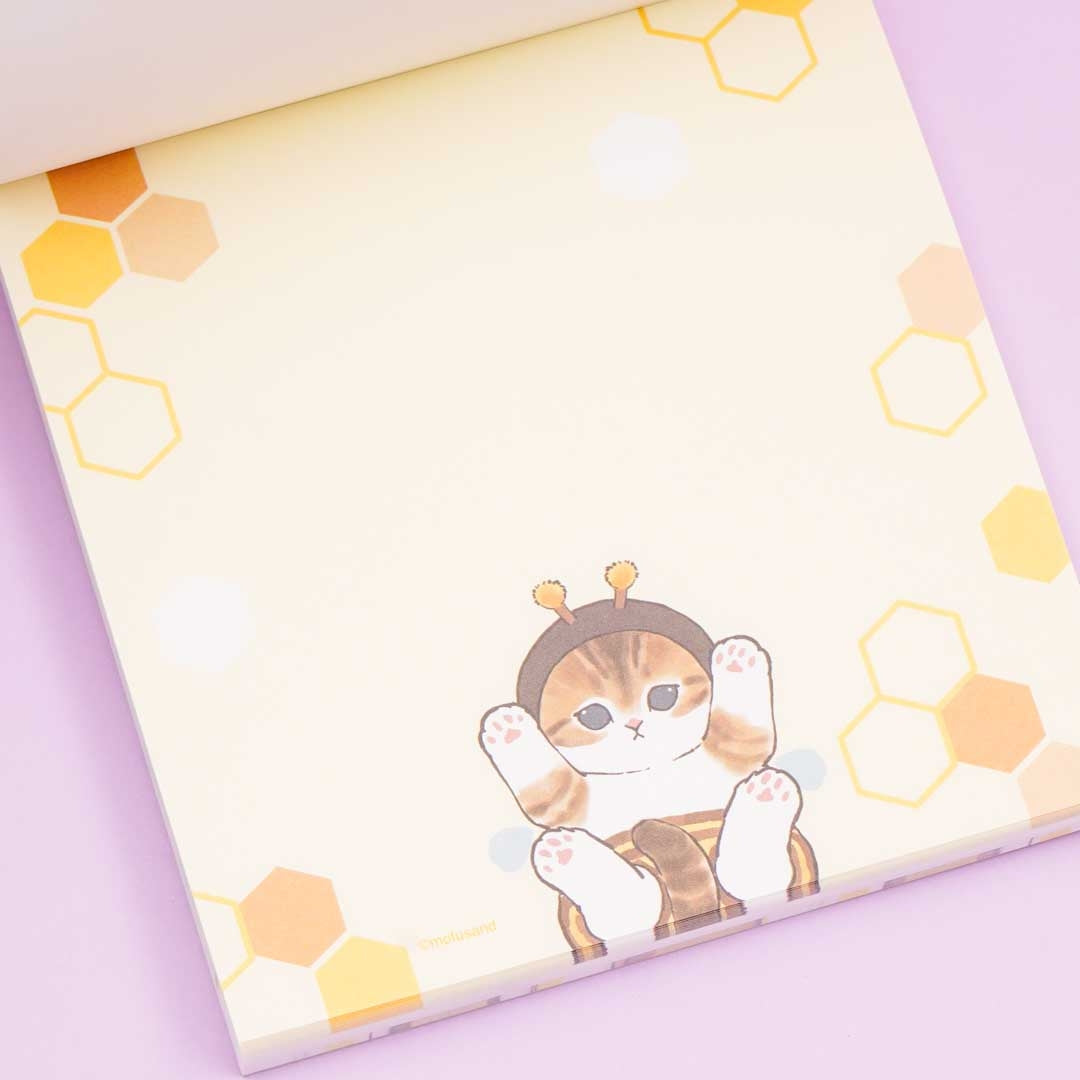 Mofusand Bee-Nyan Square Memo Pad