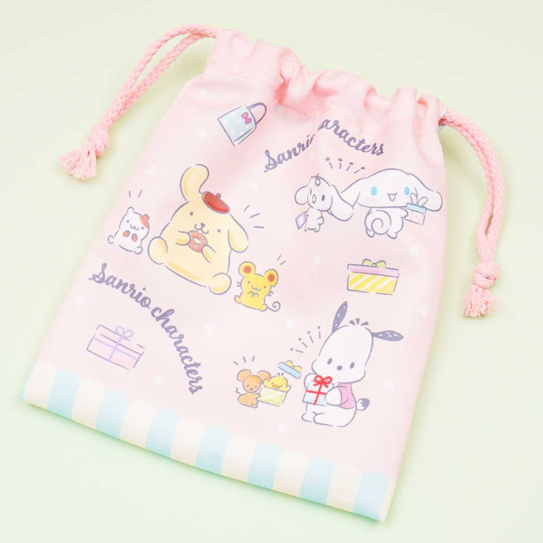 Sanrio Characters Party Time Drawstring Pouch