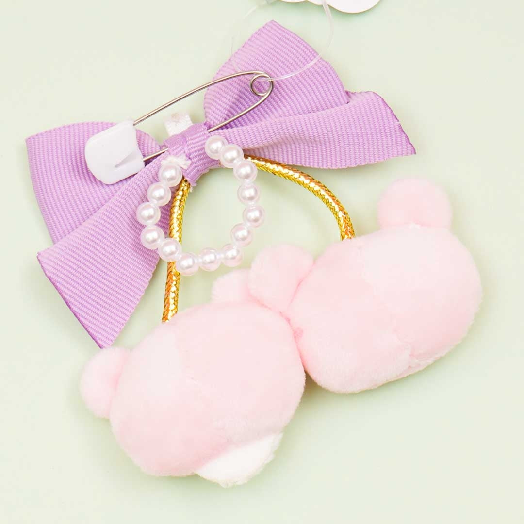 Rilakkuma Korikogu Jewel Cherry Plush Badge