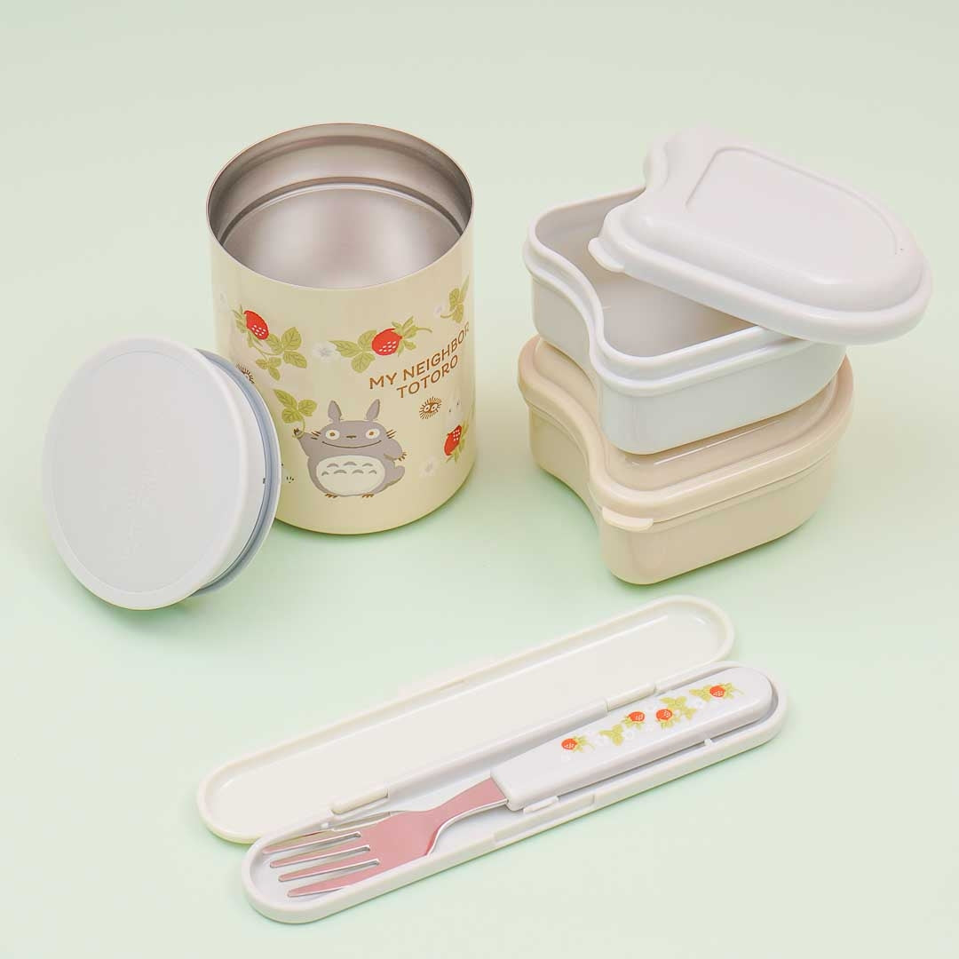 My Neighbor Totoro Stainless Thermal Lunch Box Set