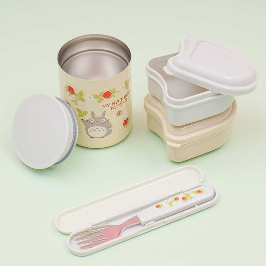 My Neighbor Totoro Stainless Thermal Lunch Box Set