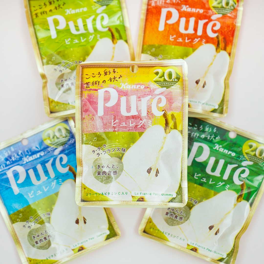 Kanro Puré Gummy - La France Pear