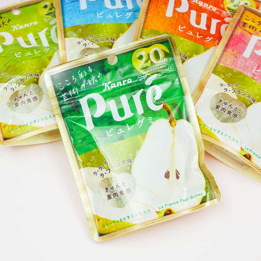Kanro Pure Gummy - La France Pear