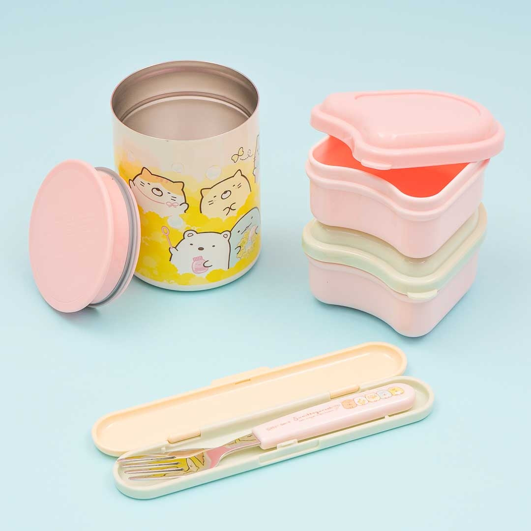 Sumikko Gurashi Bento Box Set With Lunch Bag