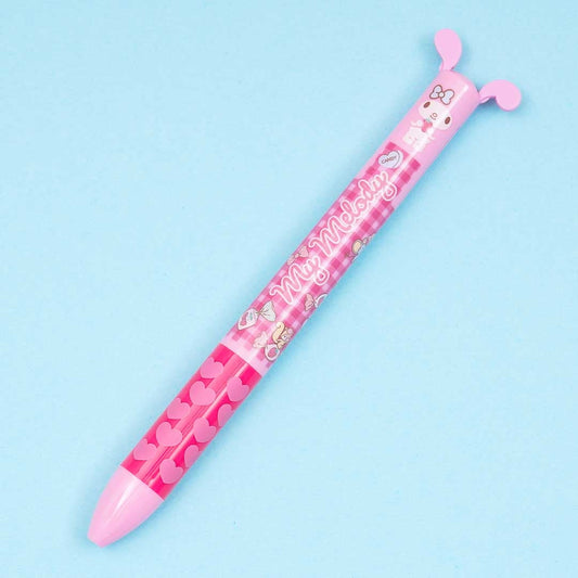 My Melody & Hearts Two-Color Pen