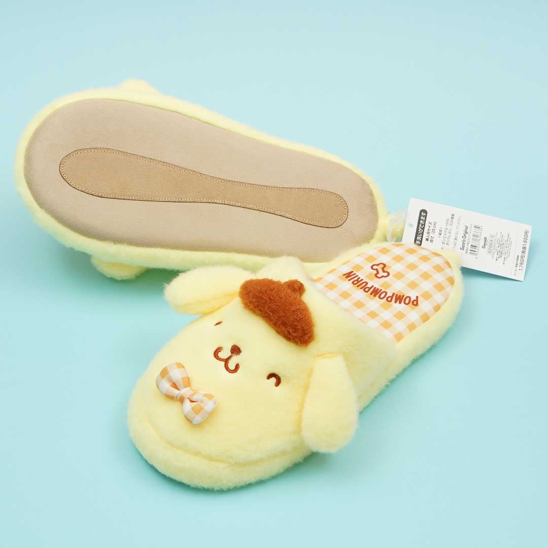 Pompompurin Happy Face Slippers