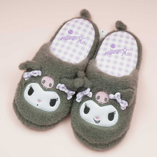 Kuromi Happy Face Slippers
