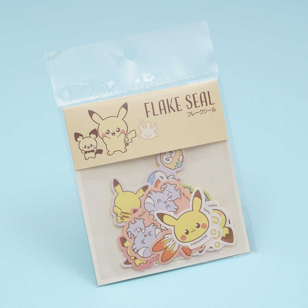 Pokemon Flake Seal Sticker Pack