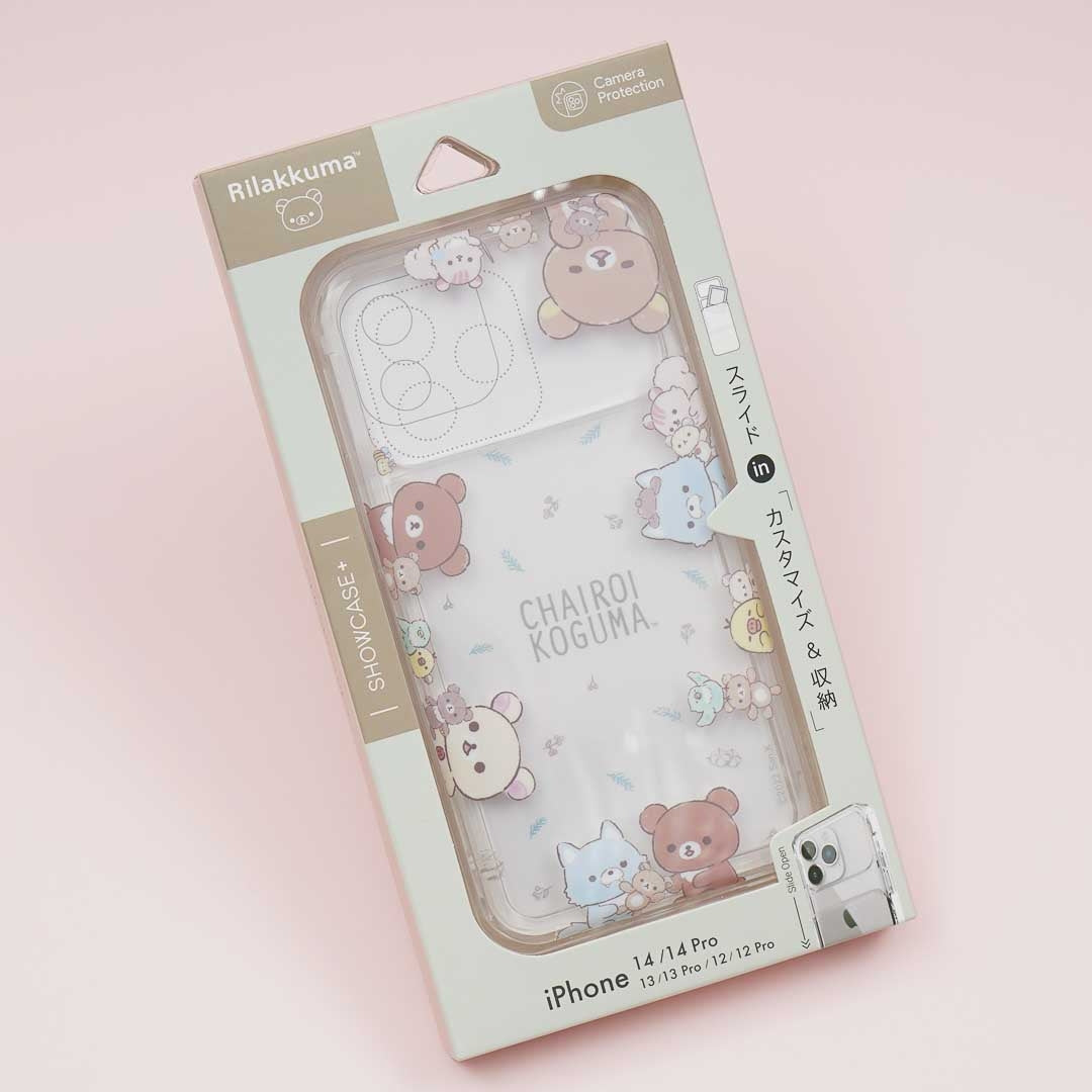 Chairoikoguma & Friends Phone Case for iPhone 14 / 14 Pro / 13 / 13 Pro / 12 / 12 Pro
