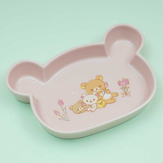 Rilakkuma Flowery Bear Plate