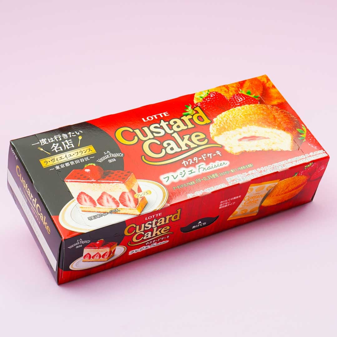 Lotte Custard Cake - Fraisier