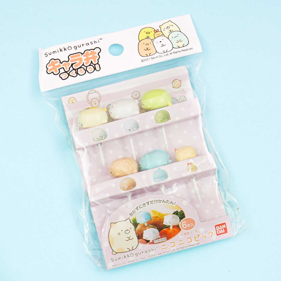 Sumikko Gurashi Food Pick Set