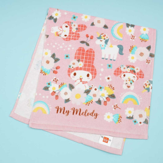 My Melody Vintage Flowers Long Towel