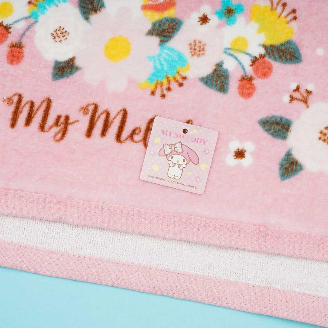 My Melody Vintage Flowers Long Towel