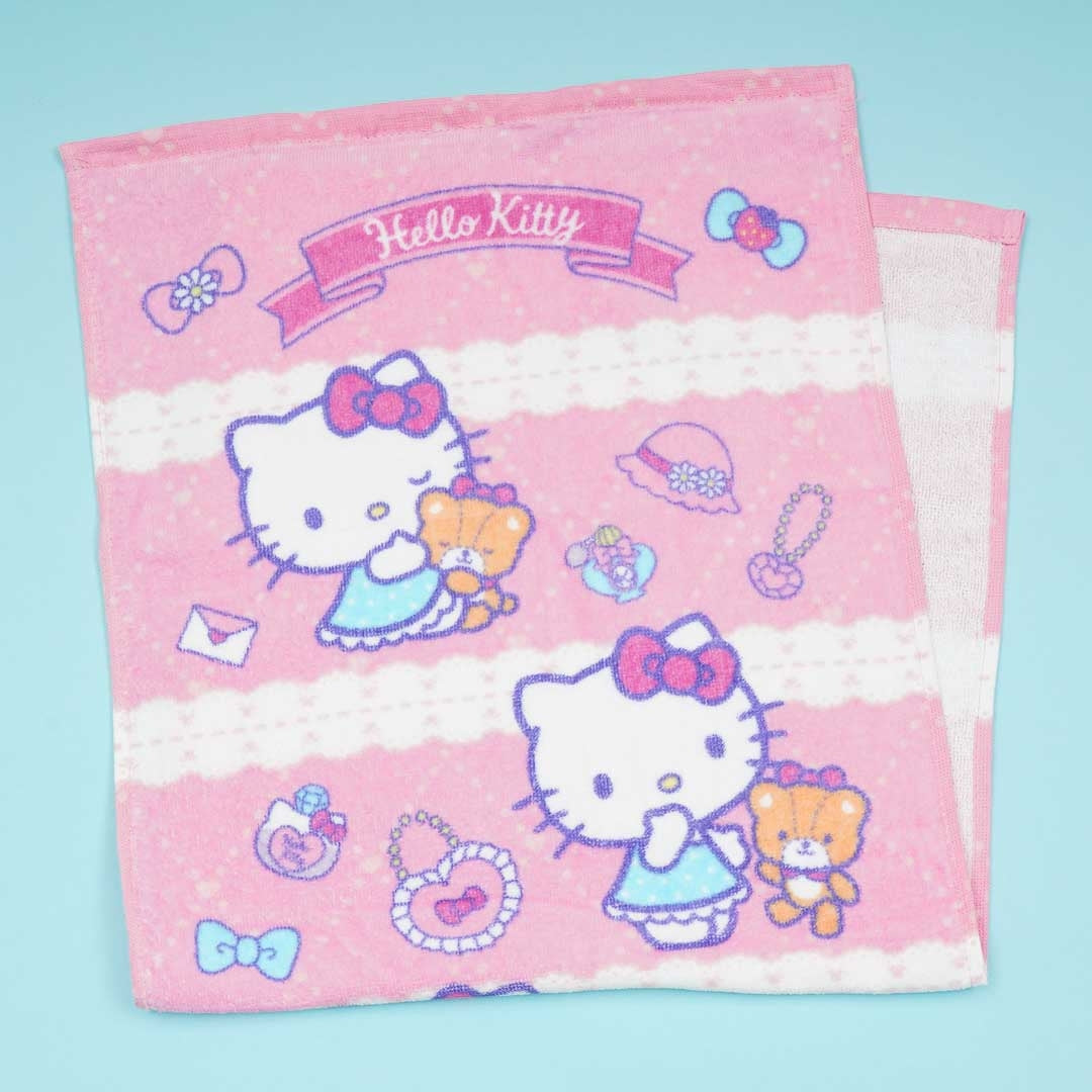 Hello Kitty Dress Up Girl Face Towel