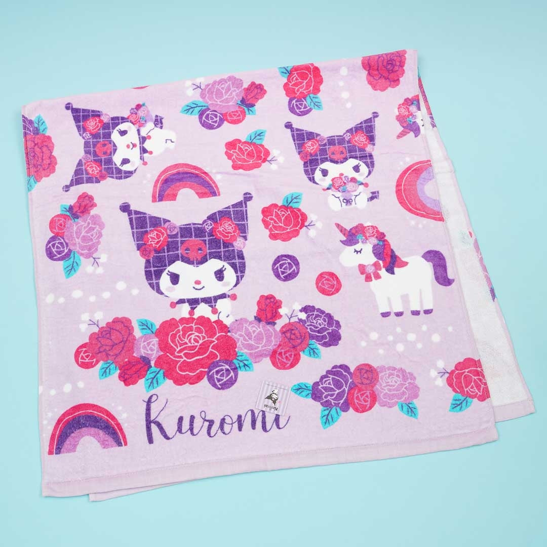 Kuromi Rosy Bath Towel