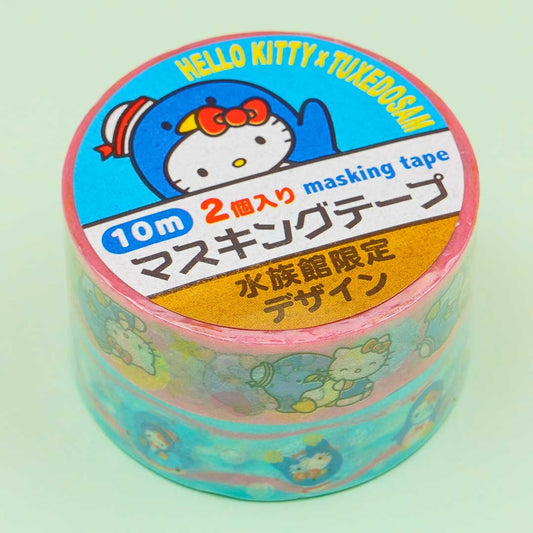 Hello Kitty x Tuxedosam Masking Tape Set - 2 pcs