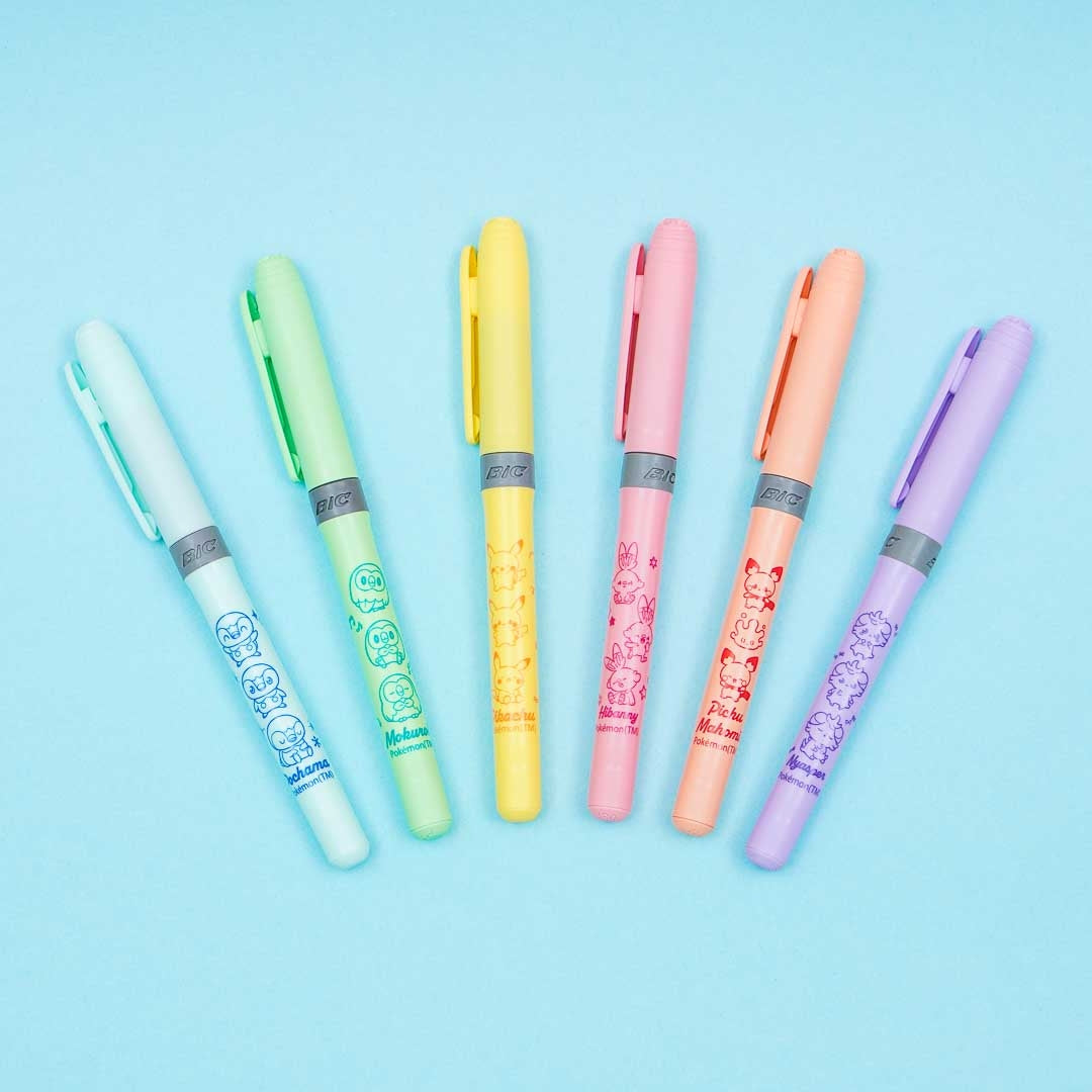 Pokémon Pastel Color Markers