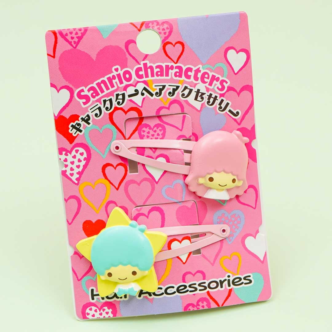 Little Twin Stars Hair Pins - 2 pcs