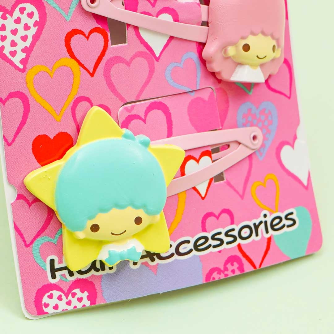 Little Twin Stars Hair Pins - 2 pcs