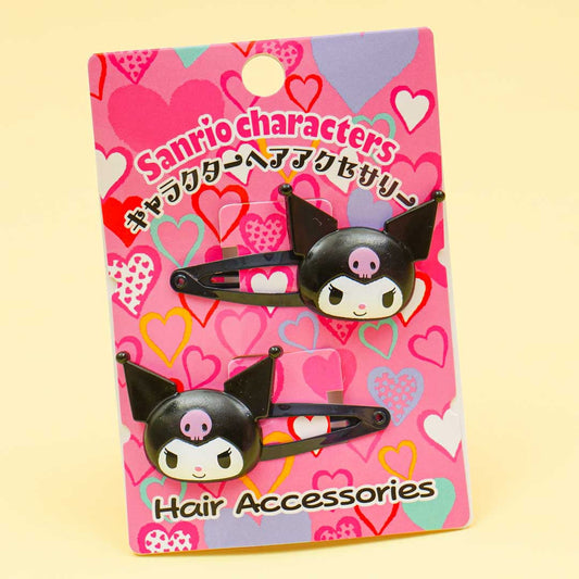 Kuromi Hair Pins - 2 pcs