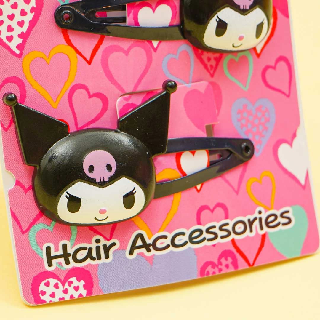 Kuromi Hair Pins - 2 pcs