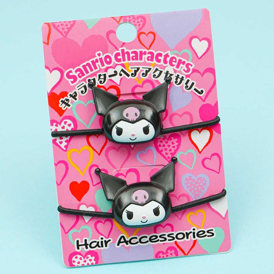 Kuromi Hair Tie Set