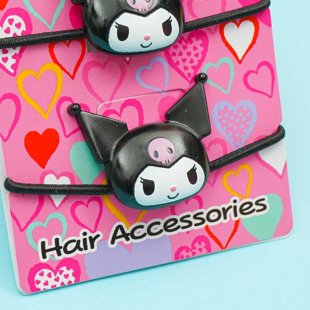 Kuromi Hair Tie Set