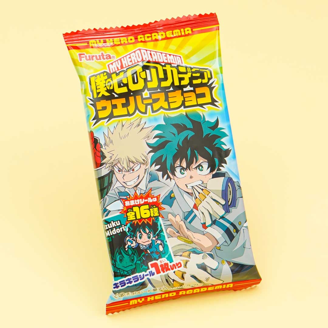 My Hero Academia Movie Sticker With Chocolate Wafer