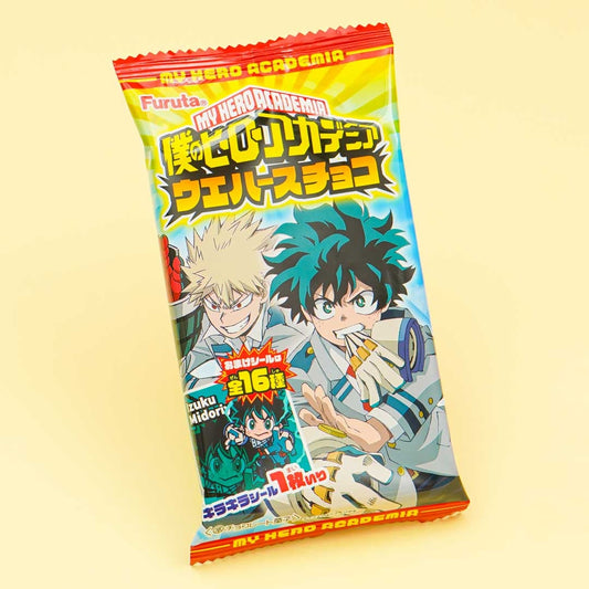 My Hero Academia Movie Sticker With Chocolate Wafer