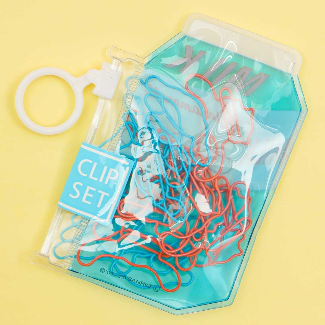 Cinnamoroll Clip Set With Case