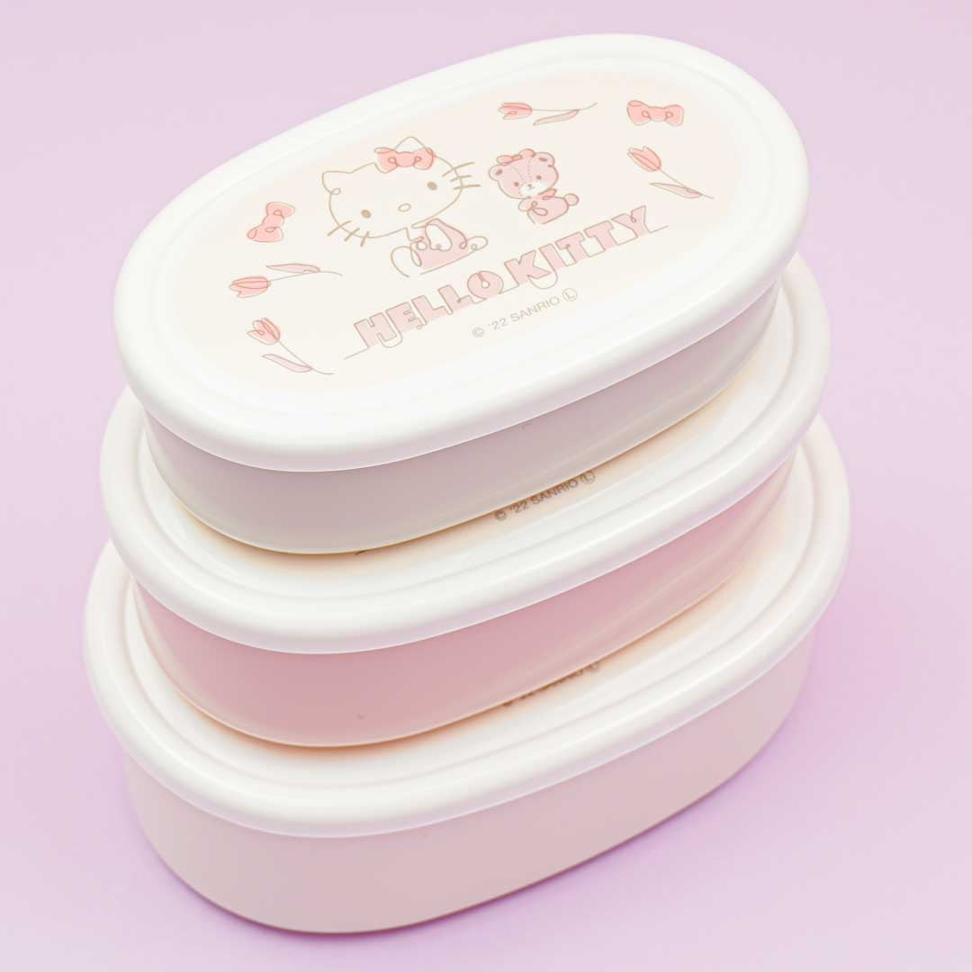 Hello Kitty Flower Season Bento Box Set