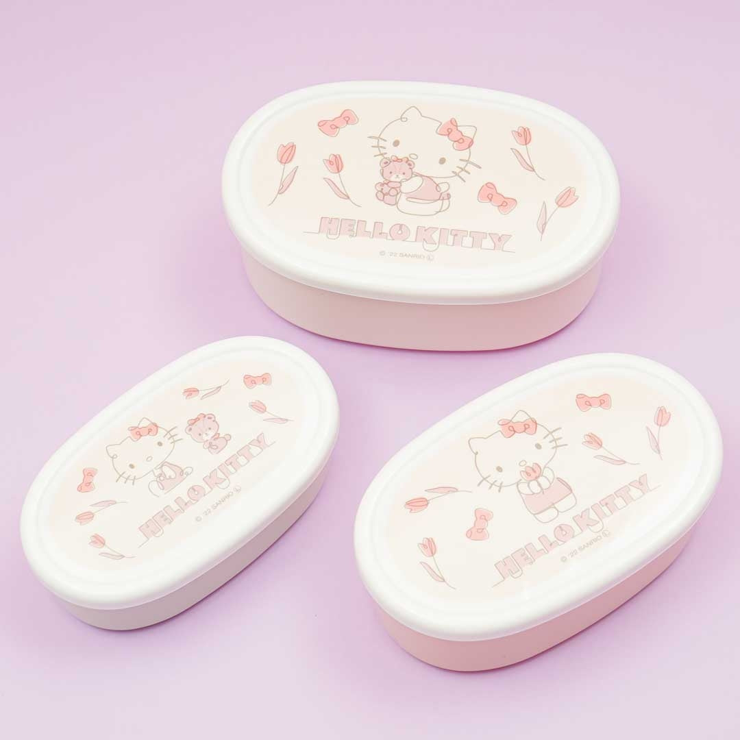 Hello Kitty Flower Season Bento Box Set