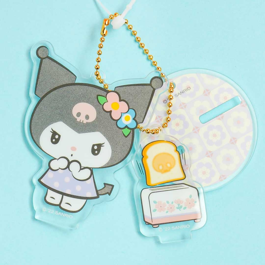 Kuromi Toaster Time Acrylic Stand & Charm