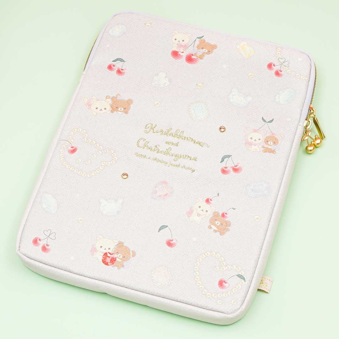 Korilakkuma & Chairoikoguma Kogu Jewel Cherry Tablet Case
